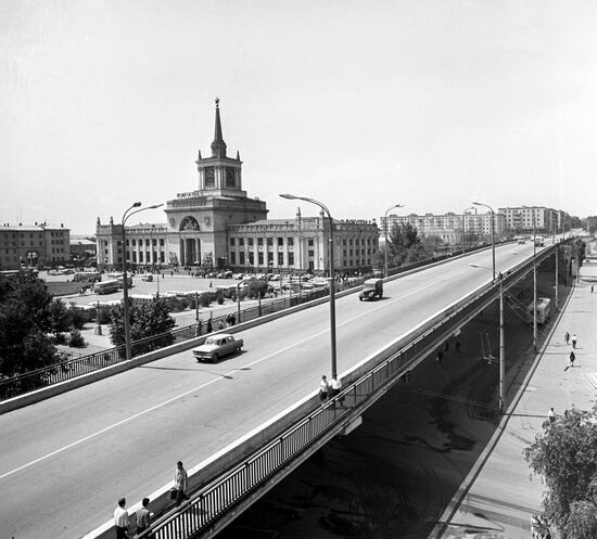 Новый путепровод в Волгограде