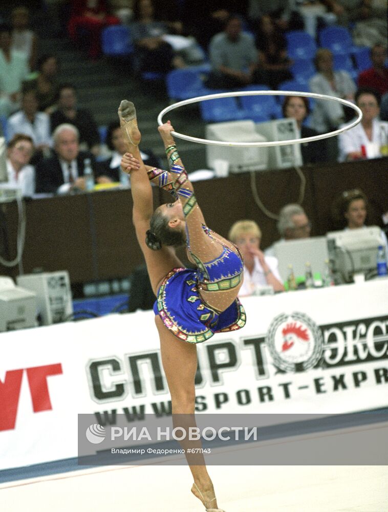 Чемпионка мира Алина Кабаева