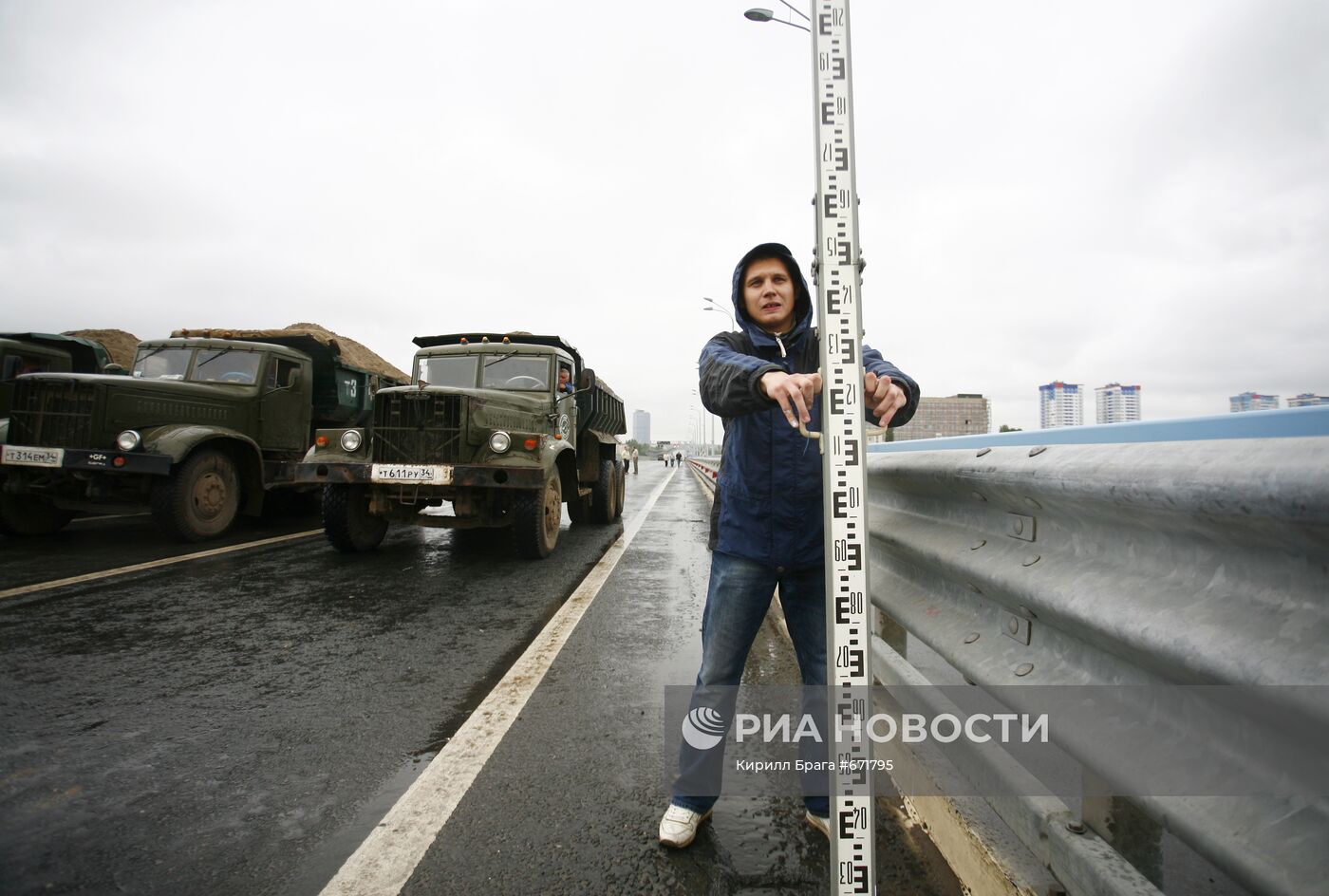 Проверка волгоградского моста на прочность