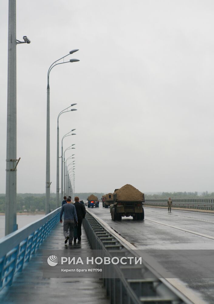 Проверка волгоградского моста на прочность