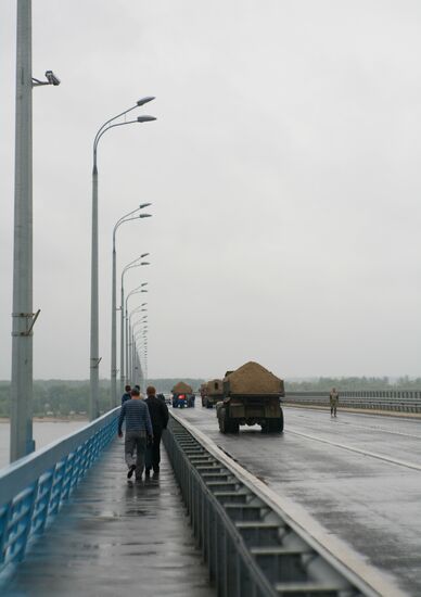 Проверка волгоградского моста на прочность