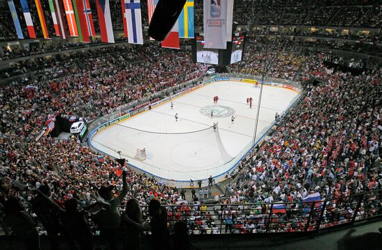 Хоккей. ЧМ-2010. Полуфинал. Матч Россия - Германия