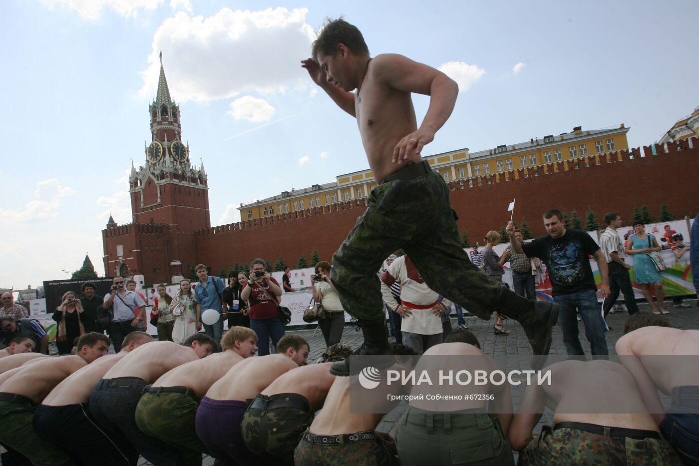 Военно-спортивный форум на Красной площади