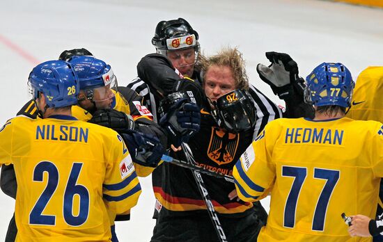 Хоккей. ЧМ-2010. Матч за 3-е место. Швеция - Германия
