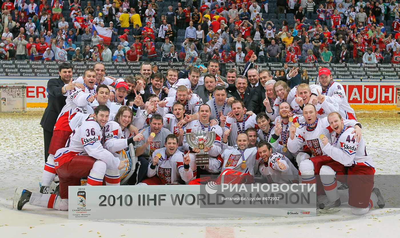 Сборная Чехии стала чемпионом мира по хоккею
