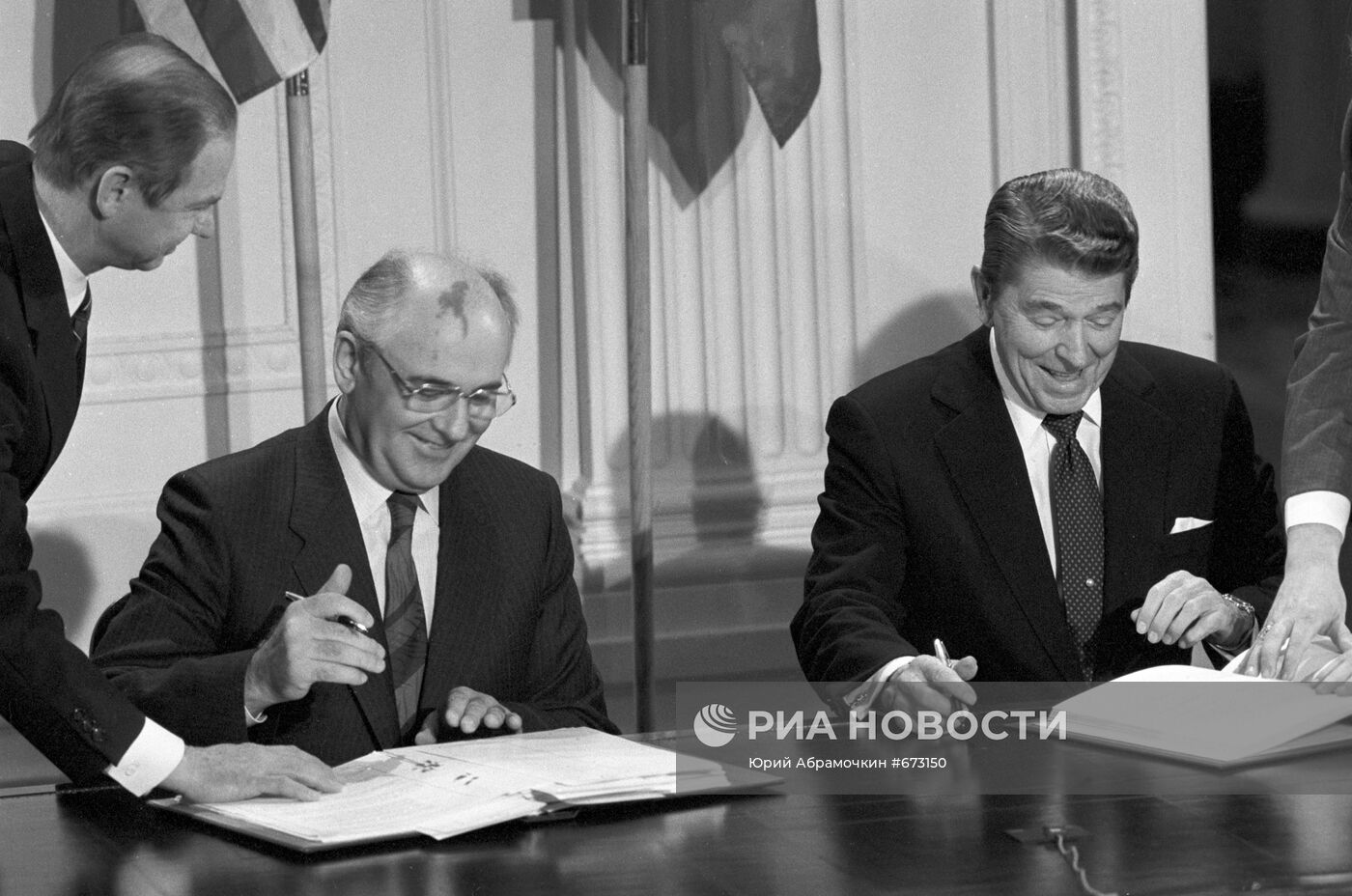 Визит Генерального секретаря ЦК КПСС Михаила Горбачева в США