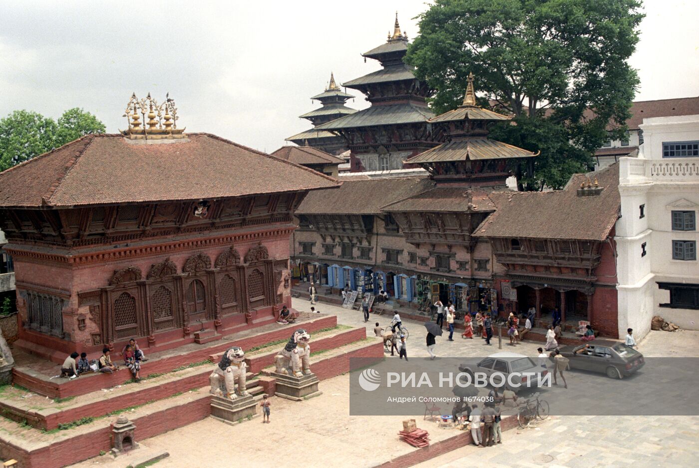 Древние храмы Катманду