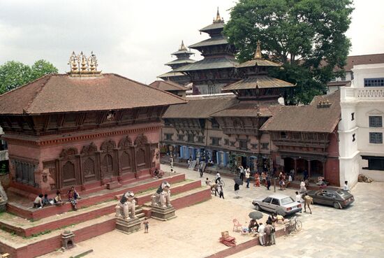 Древние храмы Катманду