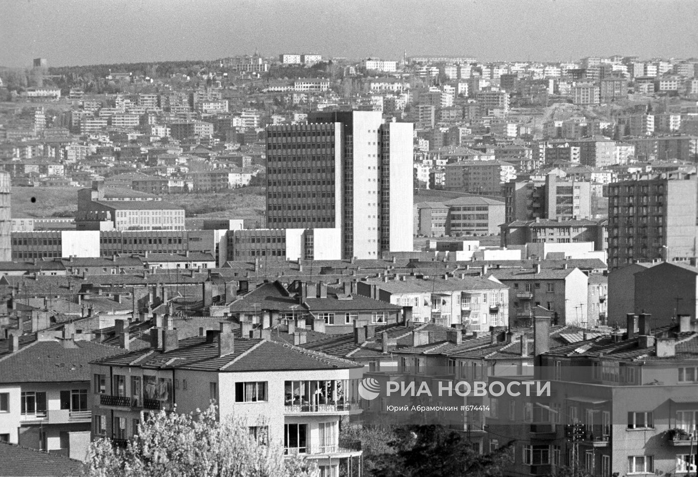 Панорама города Анкары