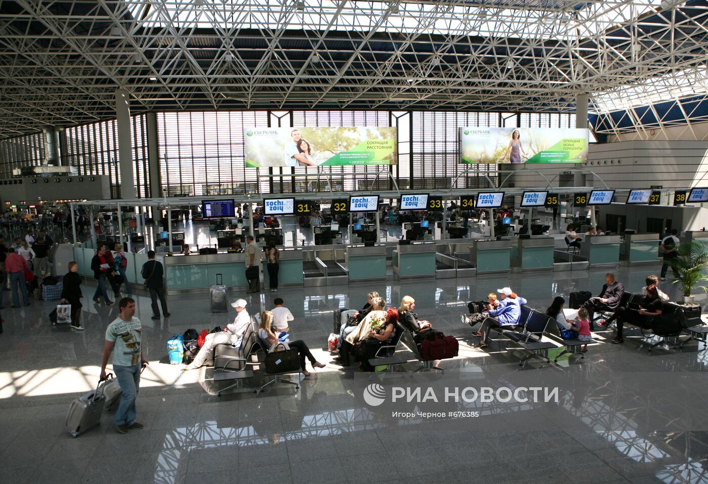 Новый аэровокзальный комплекс в Сочинском аэропорту