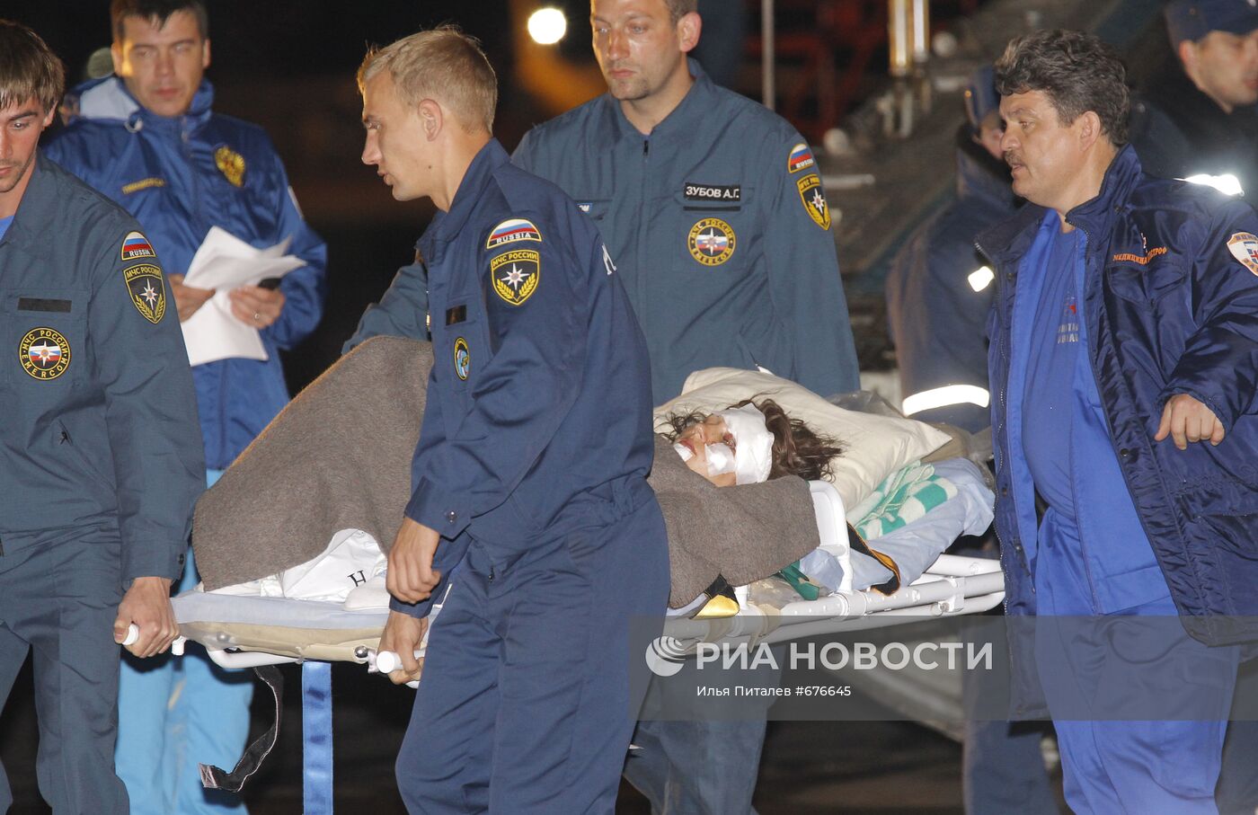 Прибытие в Москву граждан России, пострадавших в Анталье