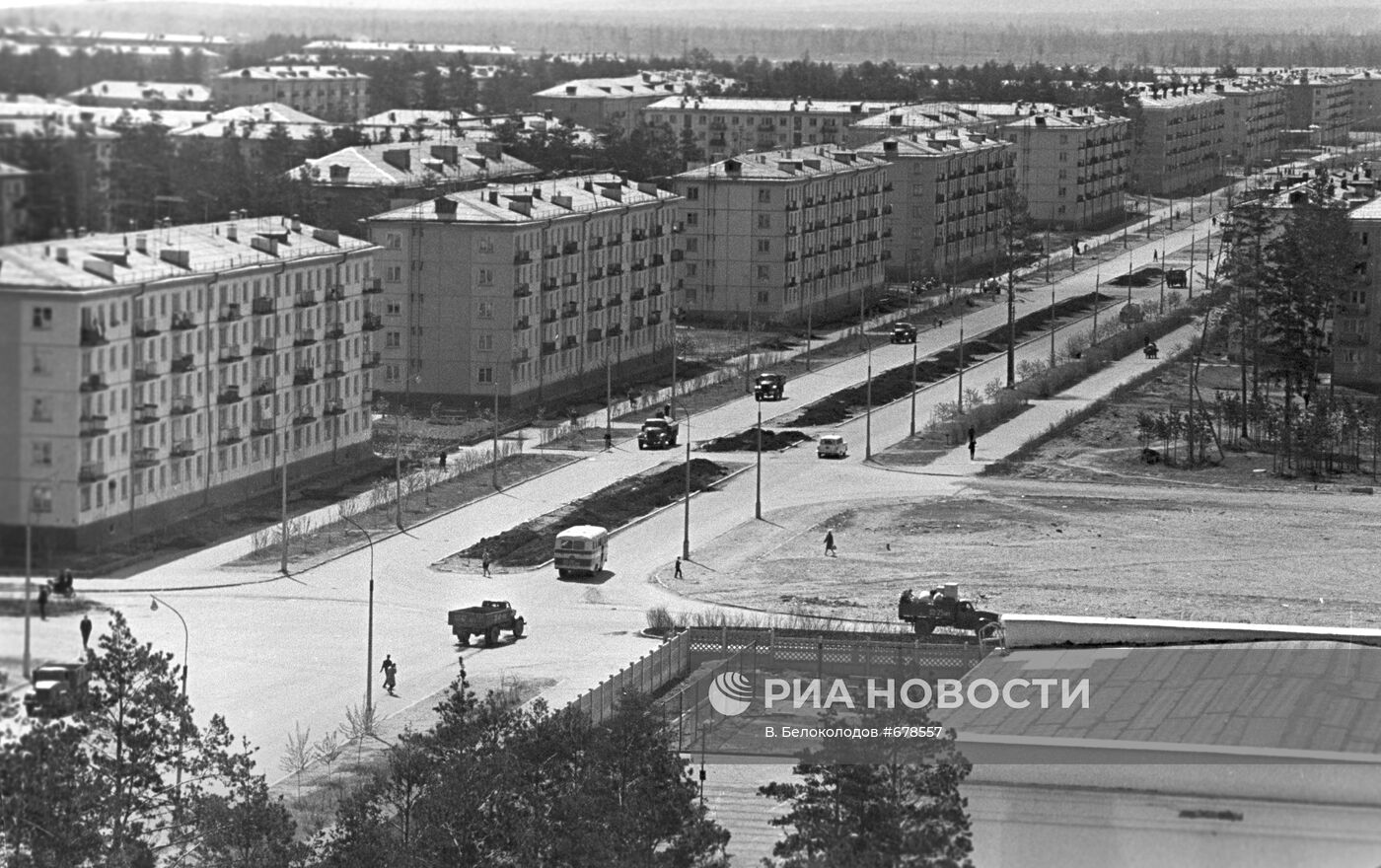 Новые жилые дома в городе Ангарск | РИА Новости Медиабанк