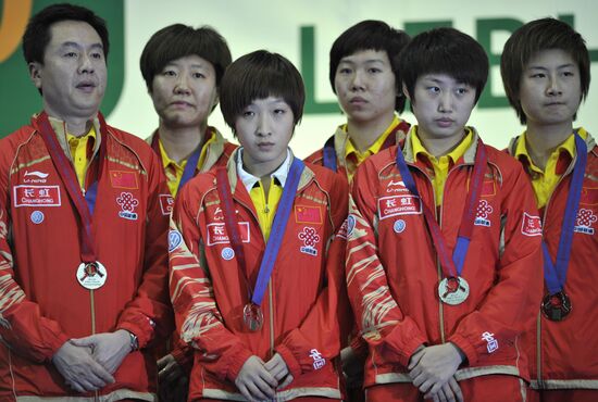 Женская сборная Китая - серебряный призер