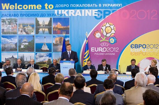 В.Янукович принял участие в международной конференции