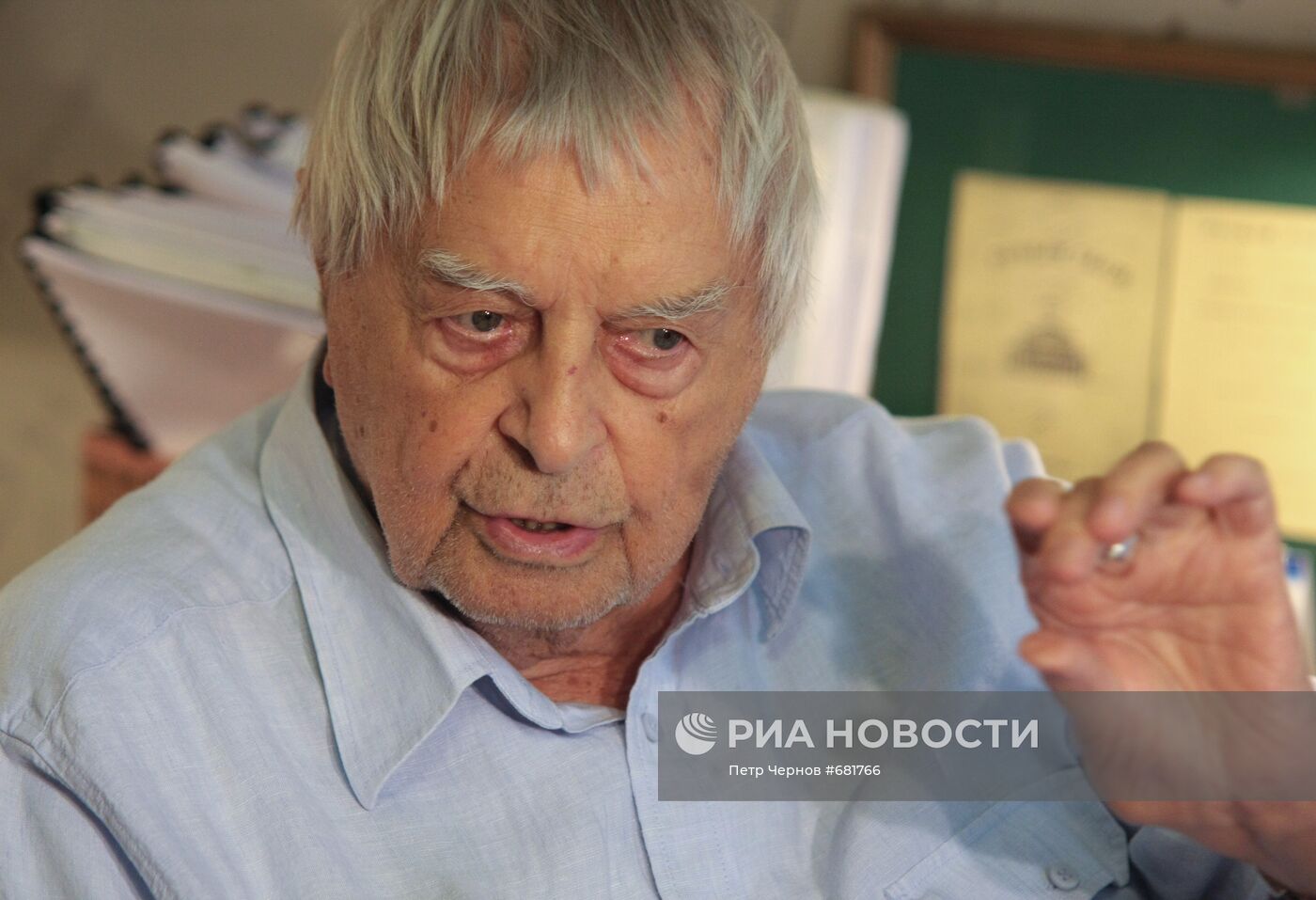 Интервью Юрия Любимова в связи со смертью Андрея Вознесенского