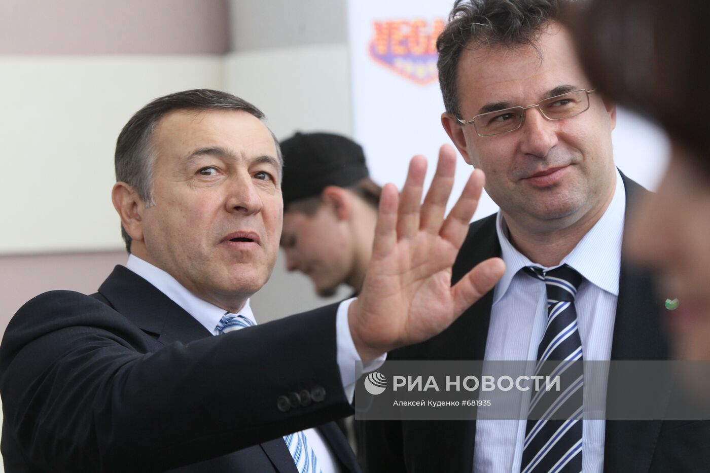 Арас Агаларов и Александр Базаров