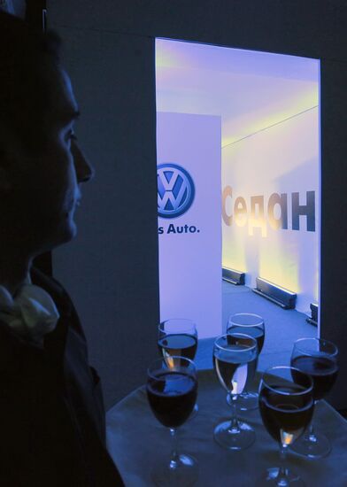 Презентация нового седана марки Volkswagen