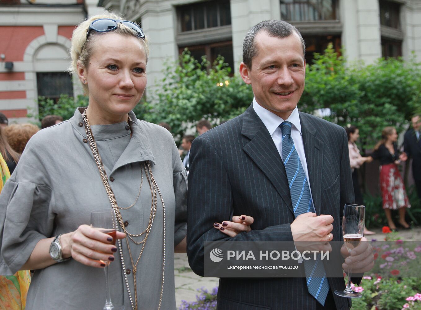 Андрей Шаронов с супругой Ольгой