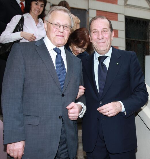 Юрий Осипов и Витторио Клаудио Сурдо