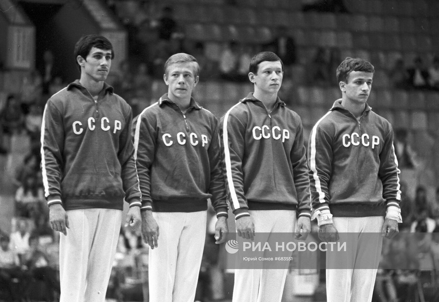 Сборная СССР по гимнастике на Универсиаде-73