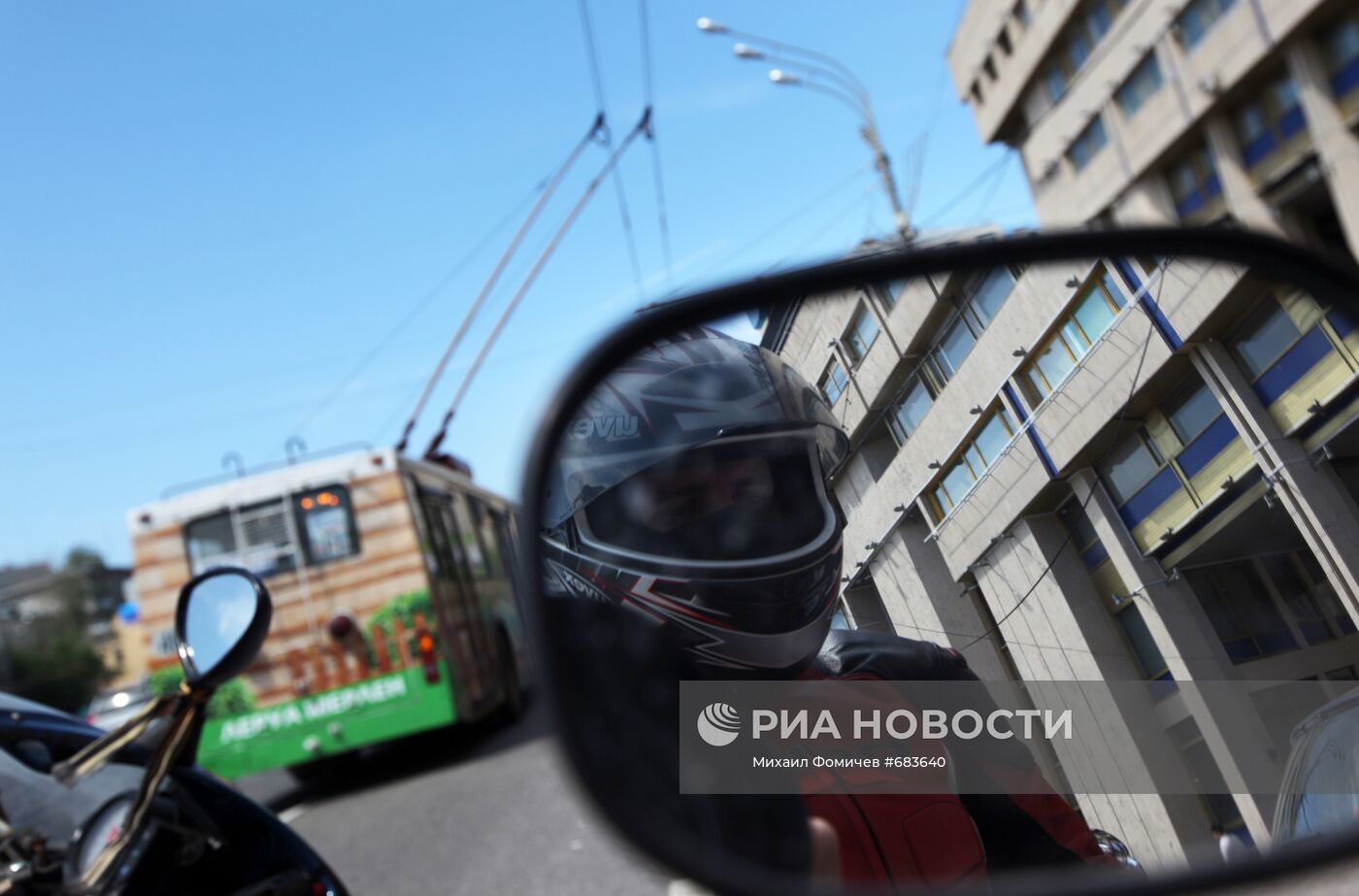 Работа мото-такси в Москве