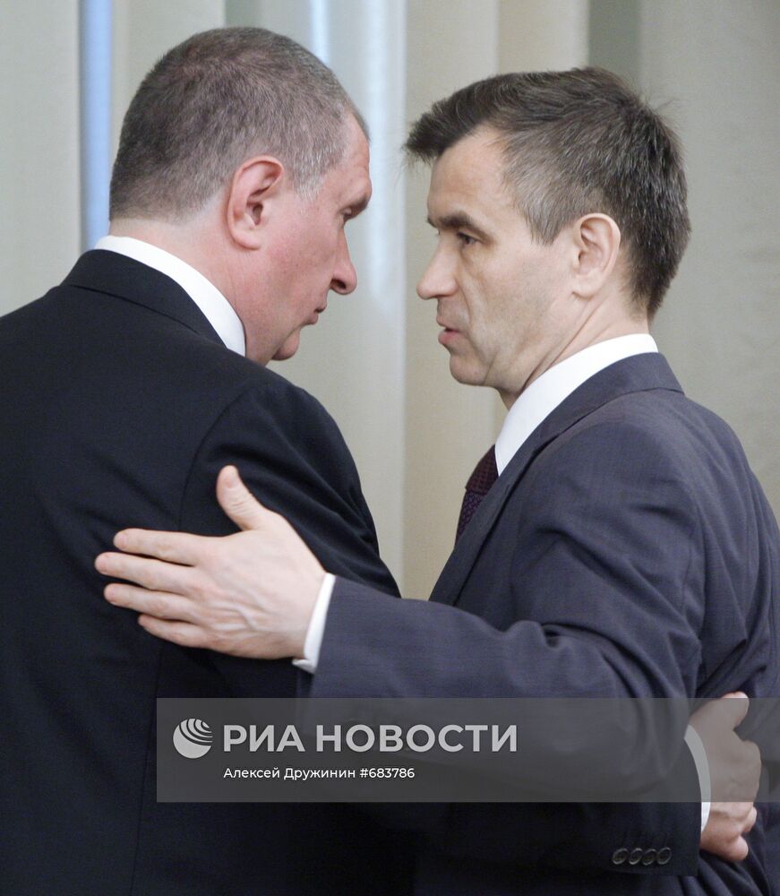 Игорь Сечин и Рашид Нургалиев