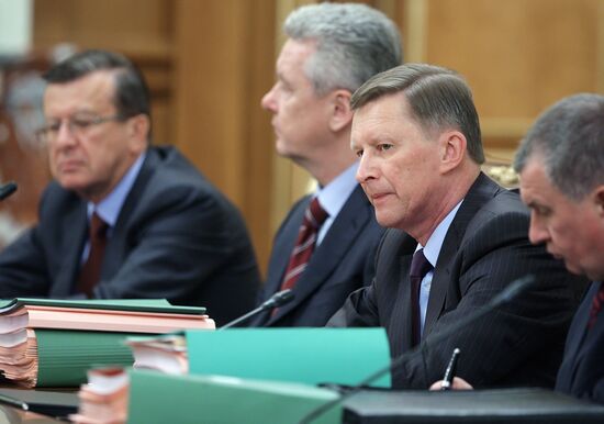 Заседание правительства РФ