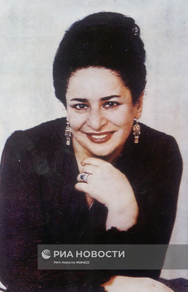 Оперная певица, народная артистка СССР Медея Амиранашвили
