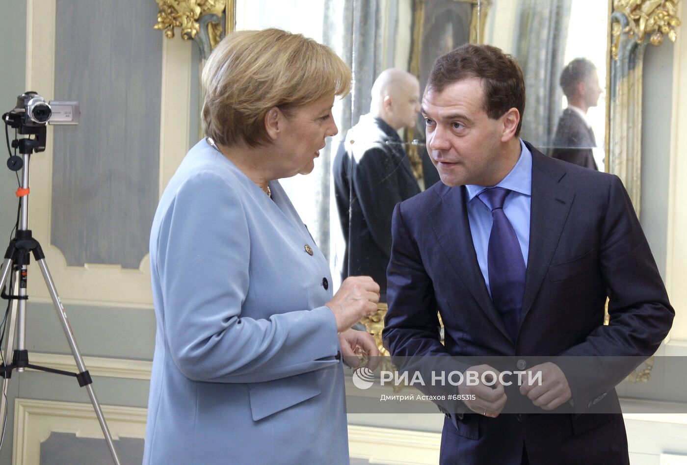 Рабочий визит Дмитрия Медведева в Германию. День второй