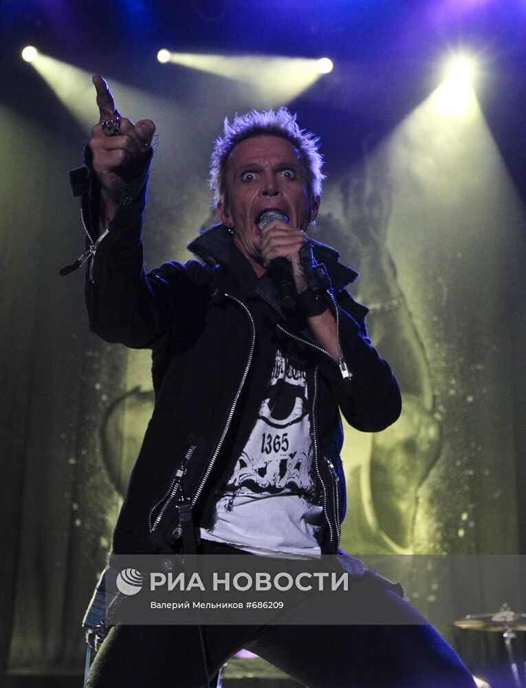 Концерт Билли Айдола в Москве