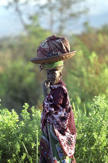 Жительница Танзании