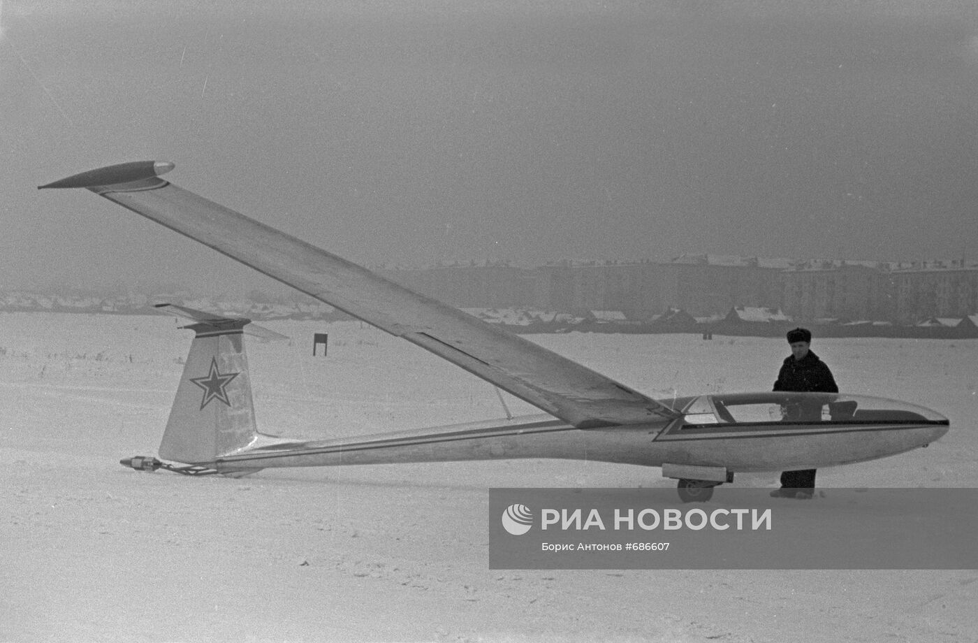 Спортивный советский планер КАИ-19