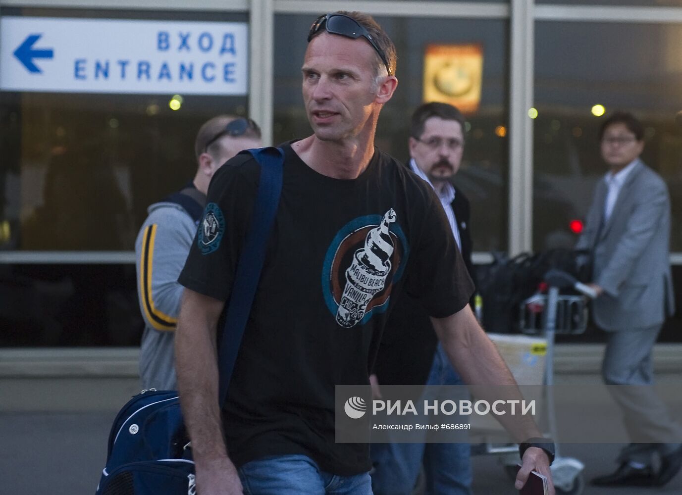 Доминик Гашек прибыл в Москву