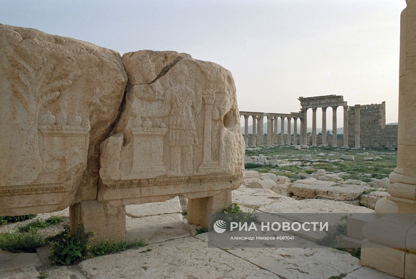 Развалины древней Пальмиры