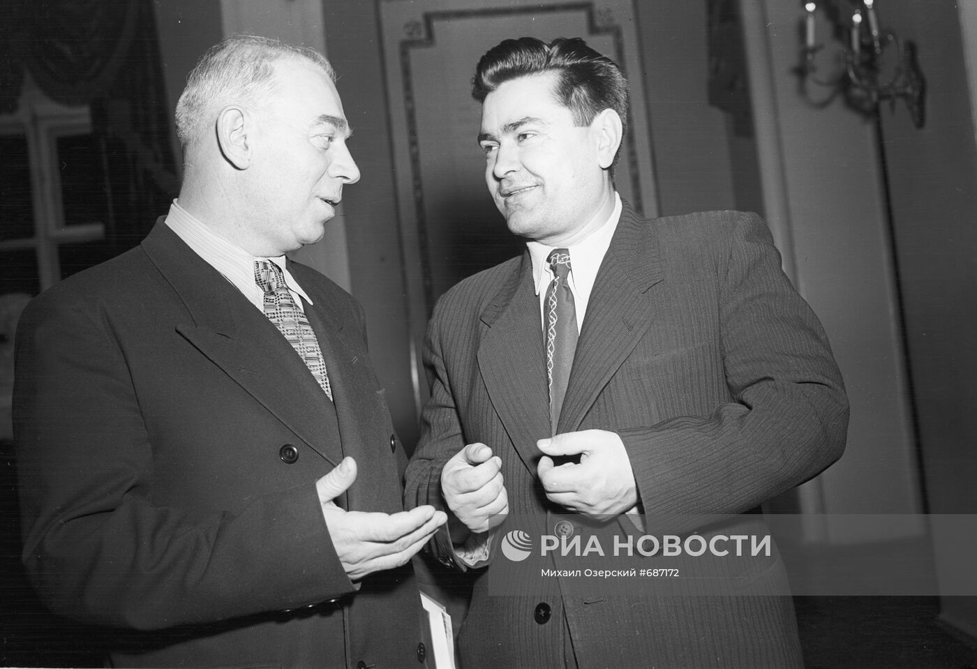 Алексей Маресьев и Василий Андреев