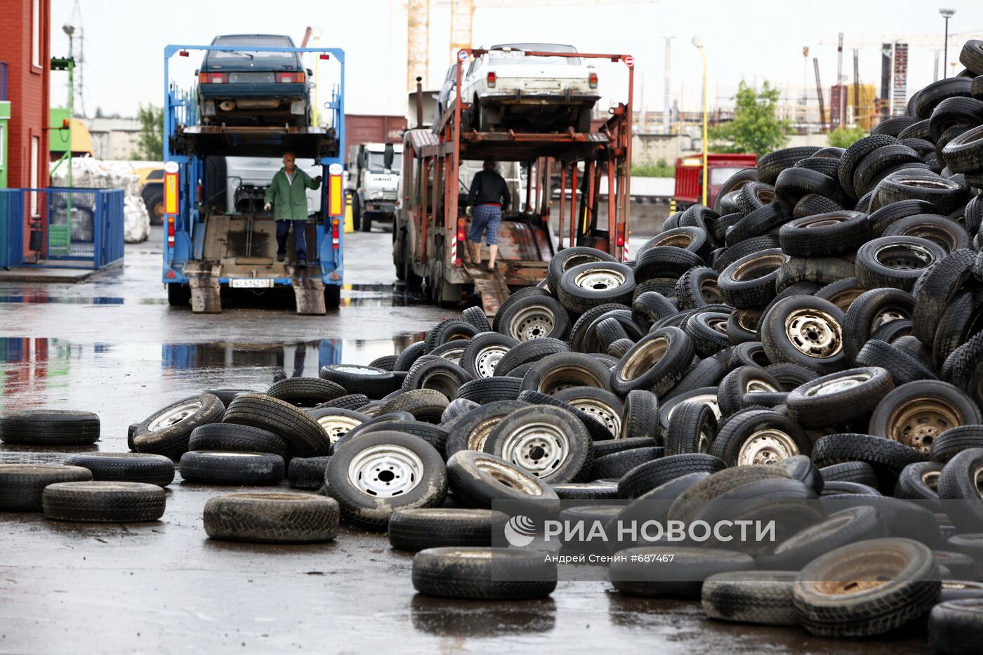 Утилизация автомобилей на предприятии ООО "Втормет"