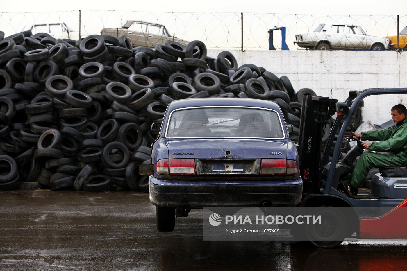 Утилизация автомобилей на предприятии ООО "Втормет"