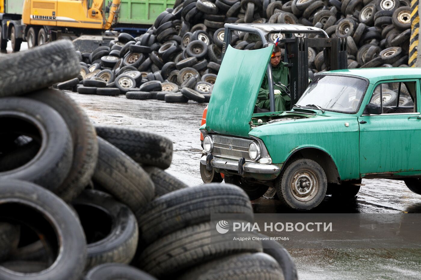 Утилизация автомобилей на предприятии ООО "Втормет"