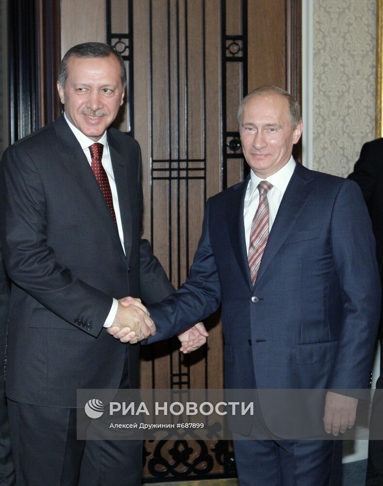 Рабочий визит Владимира Путина в Турецкую Республику