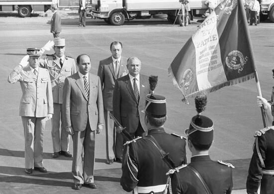 Официальный визит М. С. Горбачева во Францию