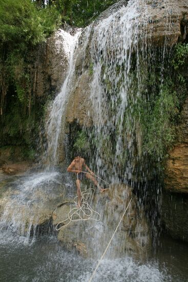 Водопад на реке Квай