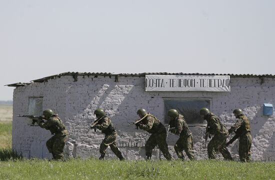 Учения спецподразделений стран-участниц ОДКБ