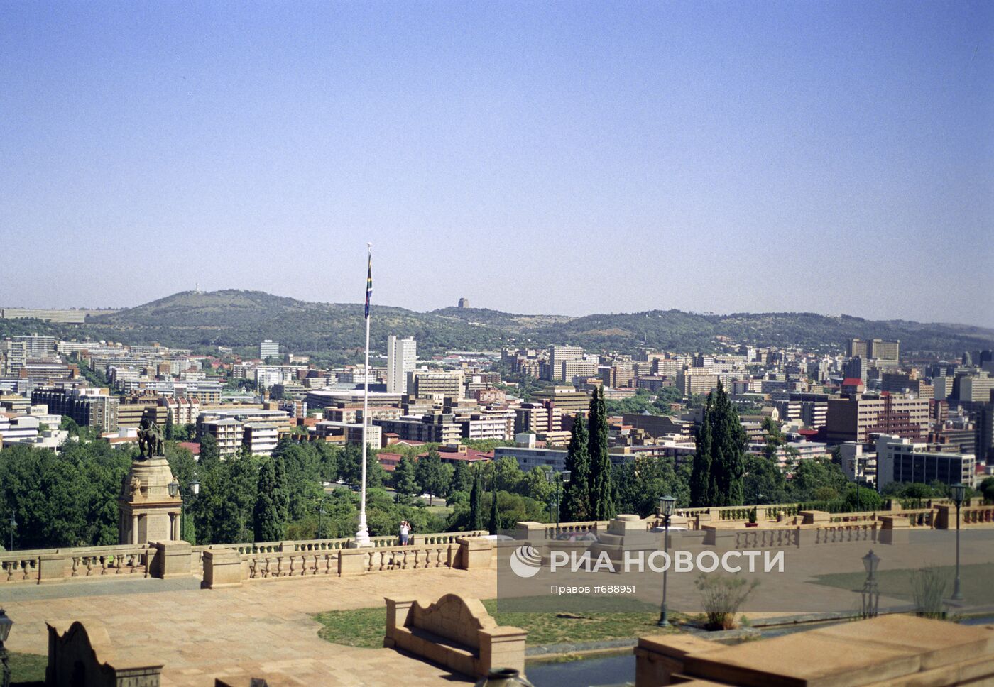 Вид на город Преторию