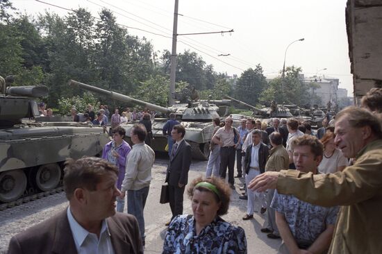 Ввод войск в Москву 19 августа 1991 года