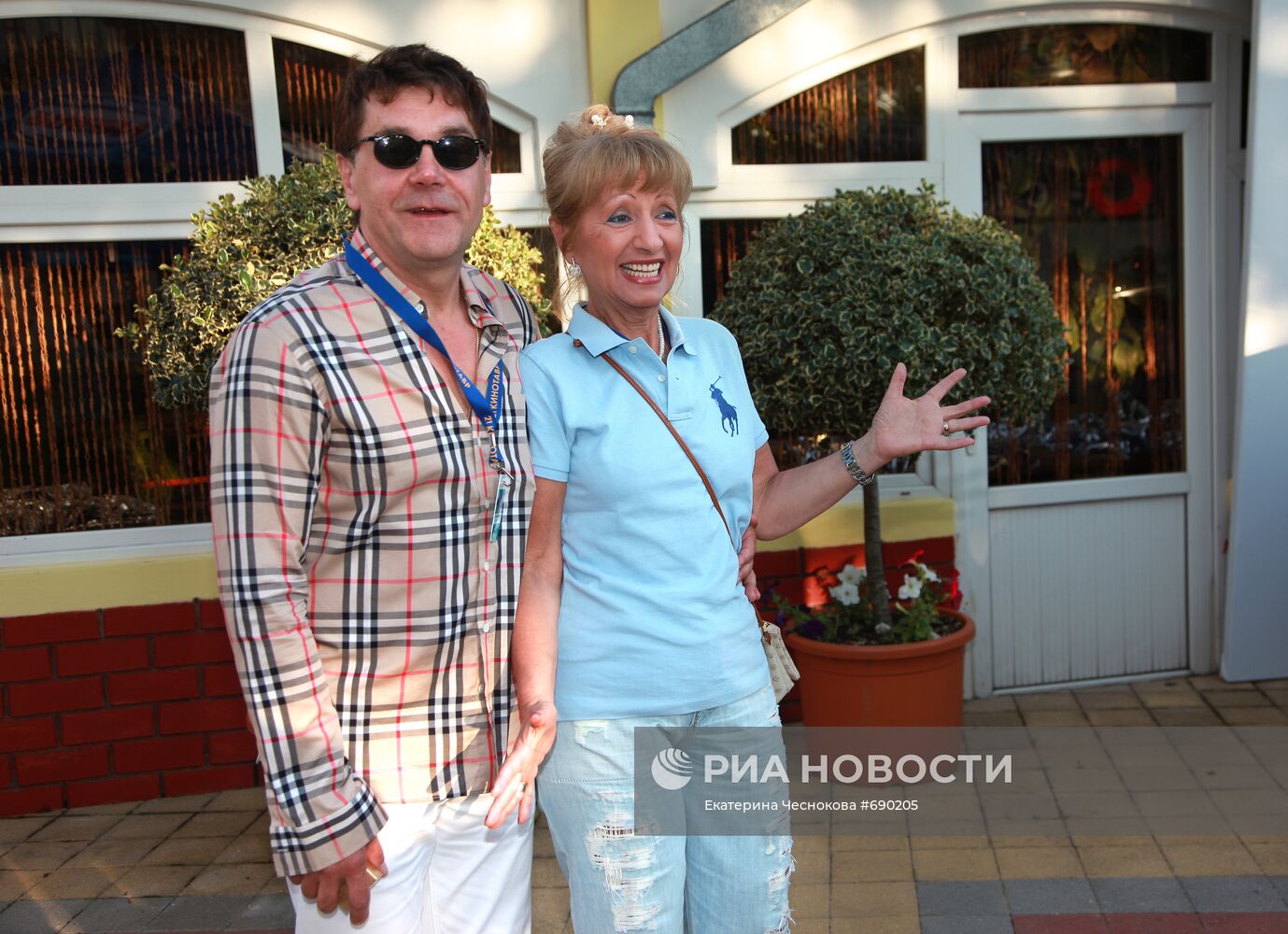 Сергей Маковецкий с супругой Еленой