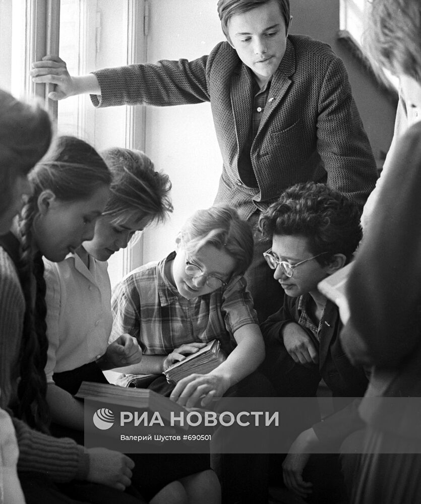 Учащиеся Физико-математической школы Академгородка