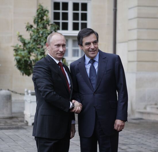 Владимир Путин встретился с Франсуа Фийоном