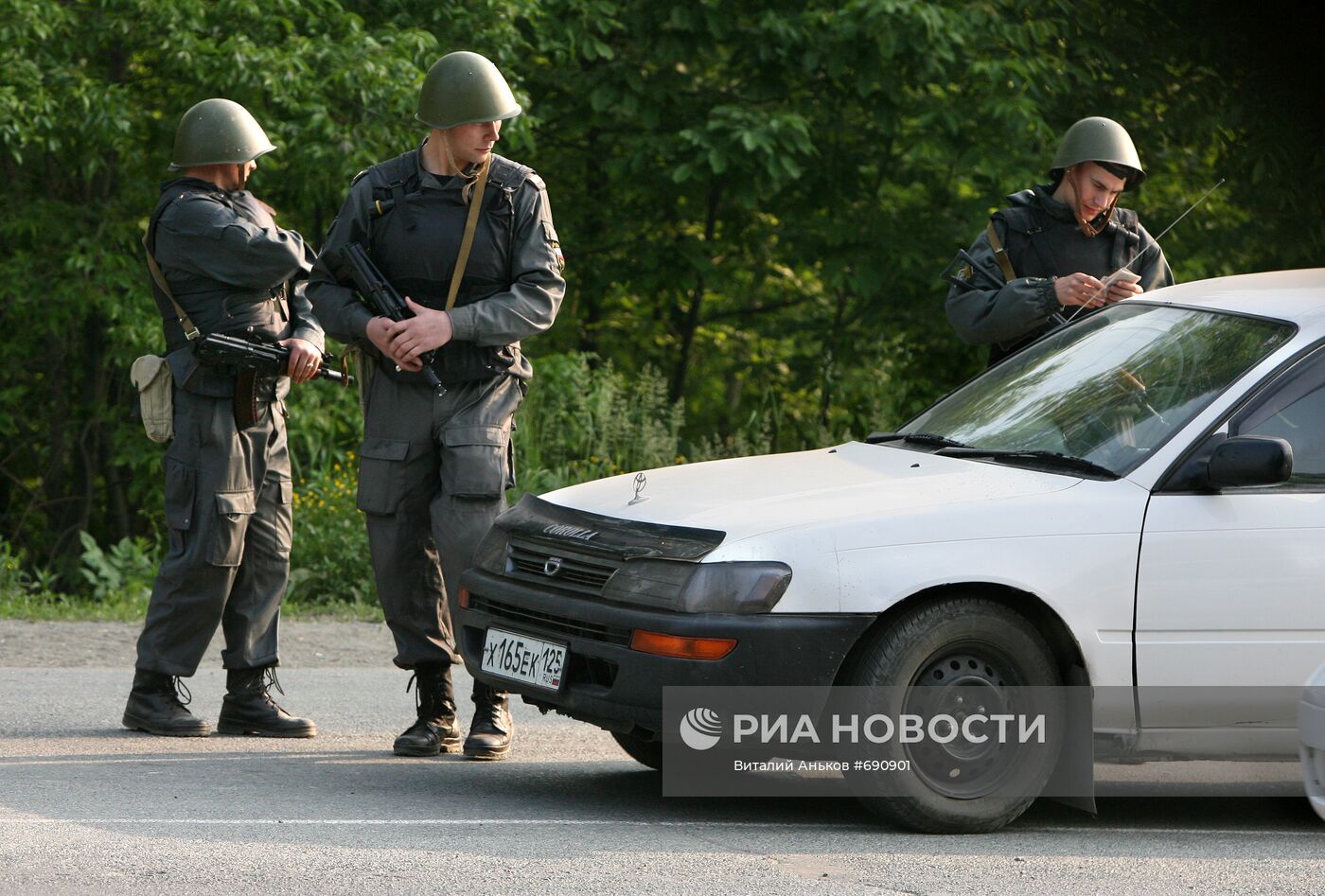Проверки на дорогах Приморского края