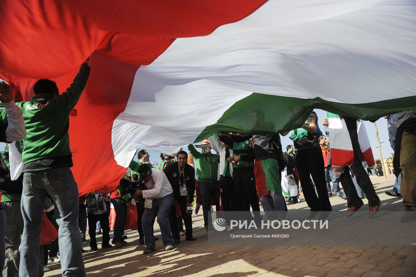 Подготовка к открытию ЧМ-2010 по футболу в ЮАР