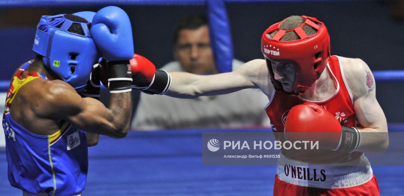 Бокс. Чемпионат Европы. Полуфиналы